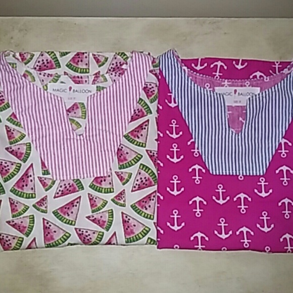 Magic Balloon Other - Magic Balloon Watermelon Anchor Dress Bundle 3T